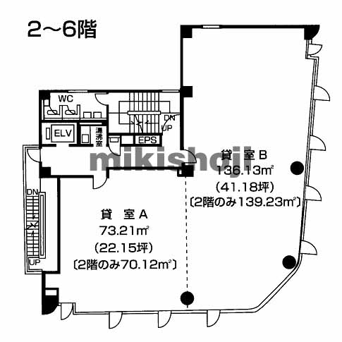 第一生命静岡鉄道ビルディング 平面1