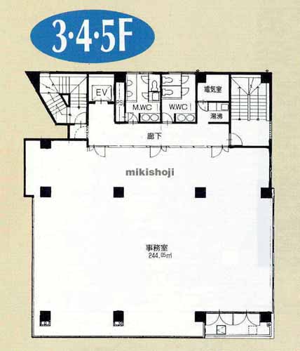 春日井市全域の（春日井）ＴＨＸ（ﾃｨｸｽ）ビル 平面1