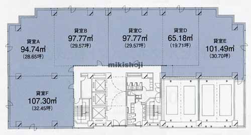 大樹生命浜松ビル 平面1
