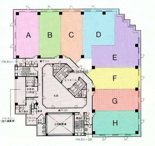 津フェニックスビル 平面1