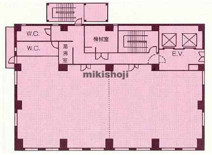 豊田市全域の矢作豊田ビル 平面1