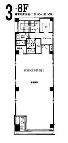 ストークビル久屋 平面1