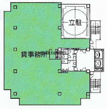 三島市全域のアーサーファーストビル 平面1