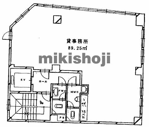 玉置ビル 平面1