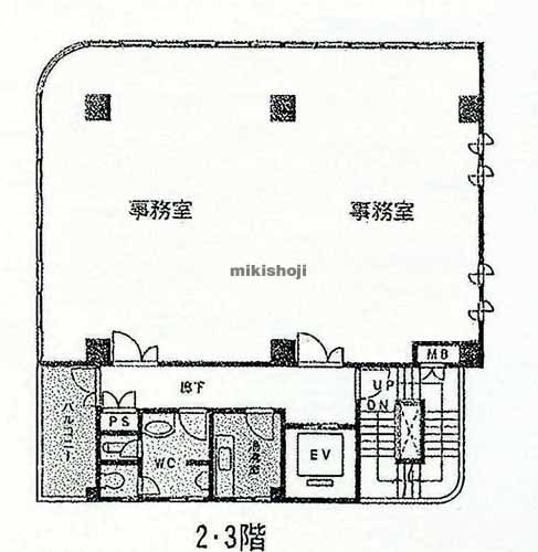 クレア２１ビル 平面1