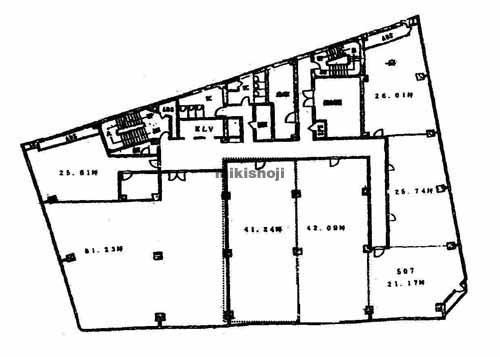 松本ビルディング 平面1