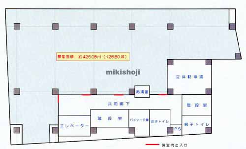 相川伝馬町ビル 平面1