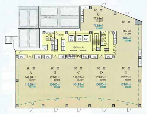 遠鉄田町ビル 平面1