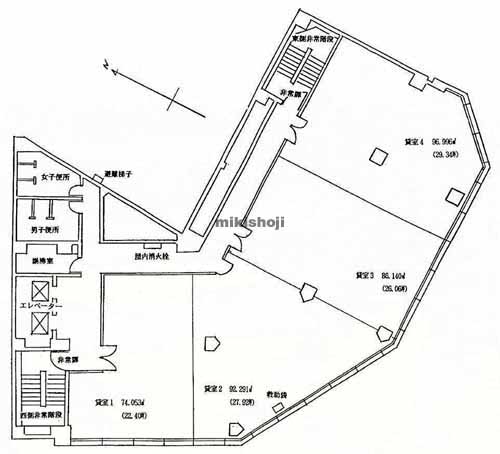 一宮駅前ビルディング 平面1