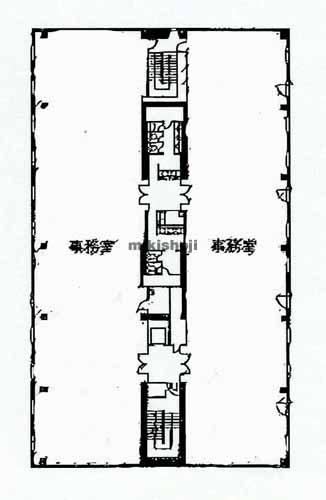 長野市全域のハーモニー七瀬ビル　北館 平面1