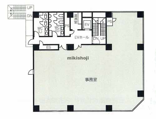 港区全域の築港ビルディング 平面1