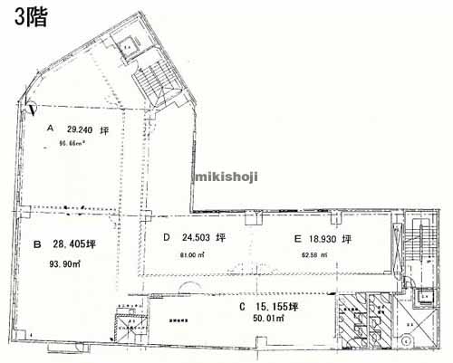 三井タチバナビル 平面1