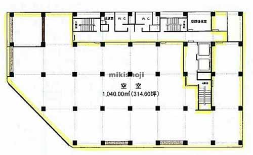 名古屋パナソニックビル 平面1