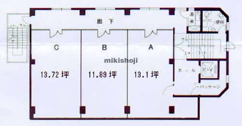 太平洋四日市ビル 平面1