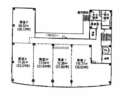 静岡市全域の静鉄日出町ビル 平面1