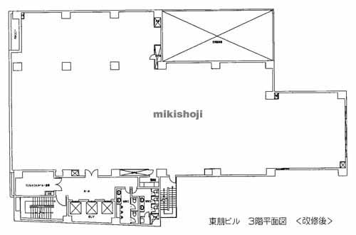 栄の東朋ビル 平面1