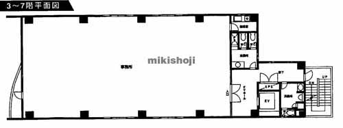那古野・名駅のＣＫ２３名駅前ビル 平面1