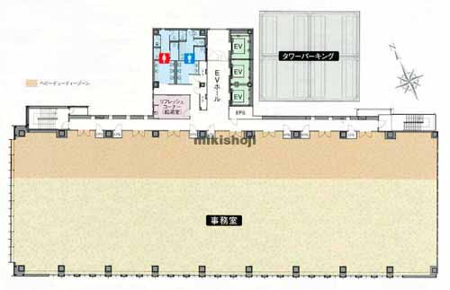 刈谷市全域のアドバンス・スクエア刈谷 平面1