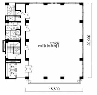 大成住宅ビル 平面1