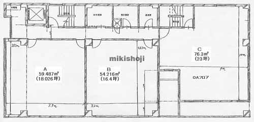 ＳＯＺＯＳＹＡ日出町ビル 平面1