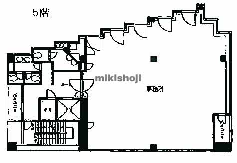 則武・亀島の協和名駅ビル 平面1