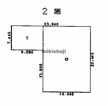 刈谷市全域の桜町五丁目一棟貸ビル 平面1