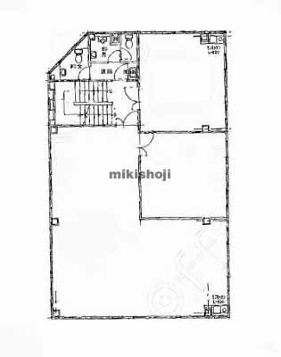 オフィス布池 平面1