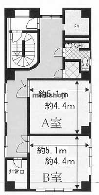 ＰＣＯ四日市駅前 平面1