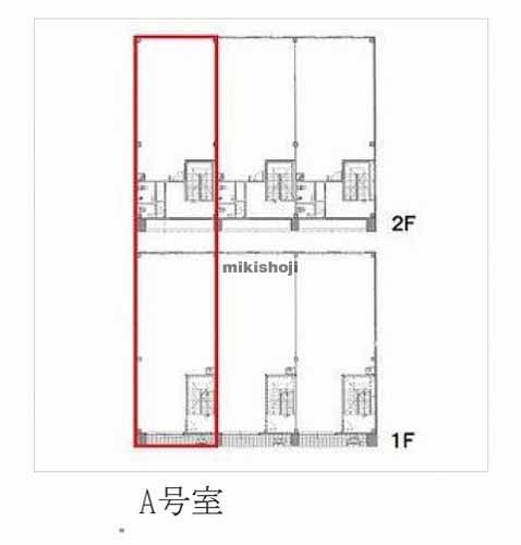 尾張旭市全域のＭＴ倉庫付事務所 平面1