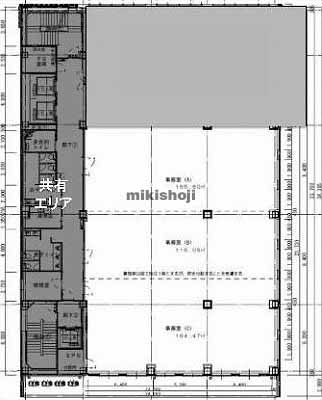 浜松市全域の(仮称)ハマキョウレックスビル 平面1