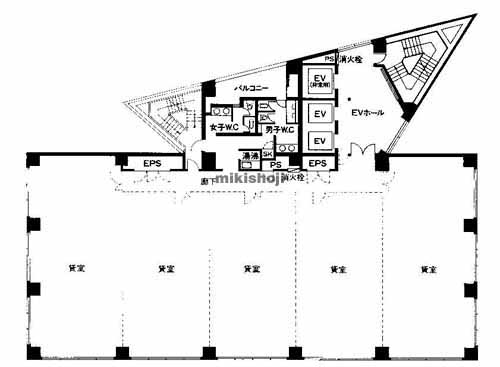 淀川５番館 平面1