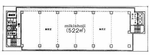 阿倍野筋・旭町・松崎町のサンビル阿倍野 平面1