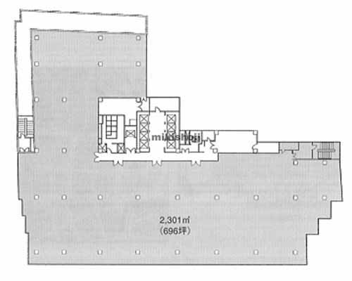 御堂筋本町ビル 平面1