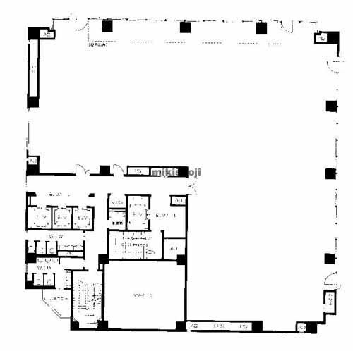 ＷＡＫＩＴＡ堺筋本町ビル 平面1