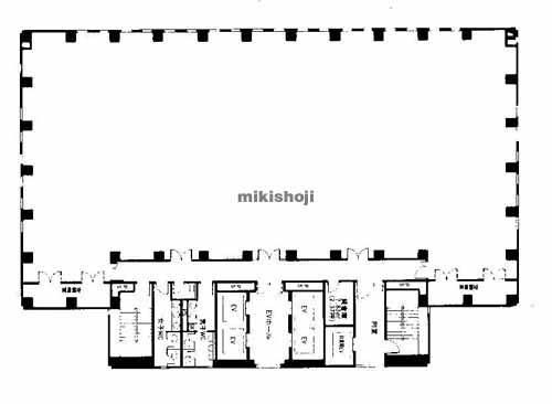クラボウアネックスビル 平面1