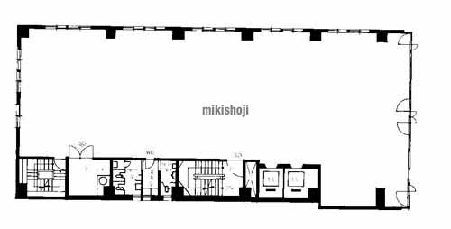 第一住建長堀橋駅前ビル 平面1