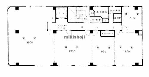 ナンバ八千代ビル 平面1