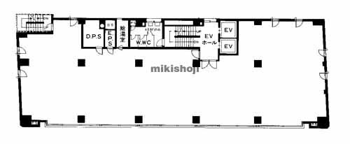 難波日興ビル 平面1