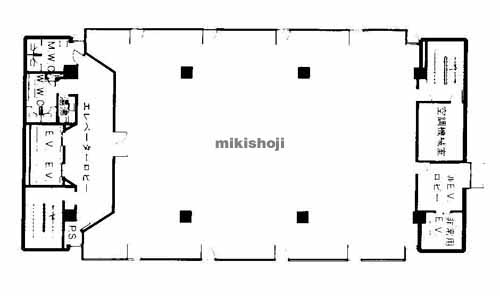 朝日生命難波ビル 平面1