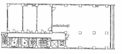 大阪写真会館ビル 平面1