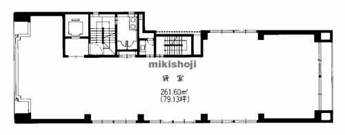 第一住建島之内堺筋ビル 平面1