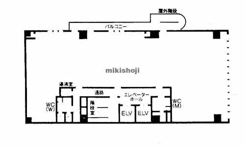 ＡＲＣＡ心斎橋ビル 平面1