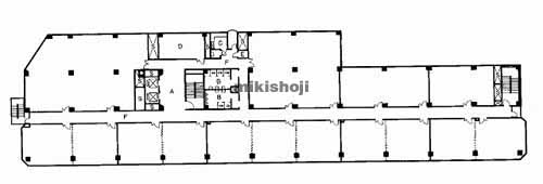 住之江区の北加賀屋千島ビル 平面1