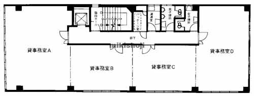 ＴＡＧ北心斎橋ビル 平面1