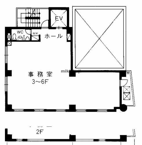 フジテラス大阪梅田 平面1