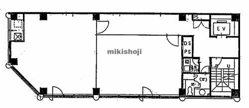 上本町・上汐・生玉町・生玉前町のＴＰＧビル 平面1