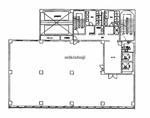 片町・東野田町・網島町・中野町のサンビル京橋 平面1