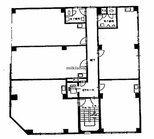 永田中央ビル 平面1