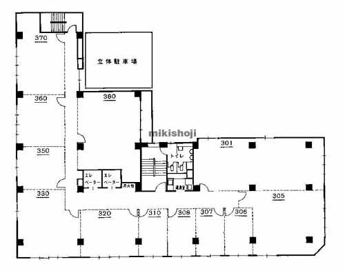 内本町第１０松屋ビル 平面1