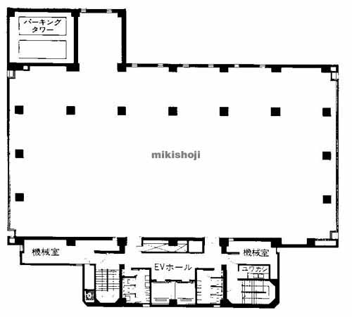 片町・東野田町・網島町・中野町の三井住友銀行京阪京橋ビル 平面1